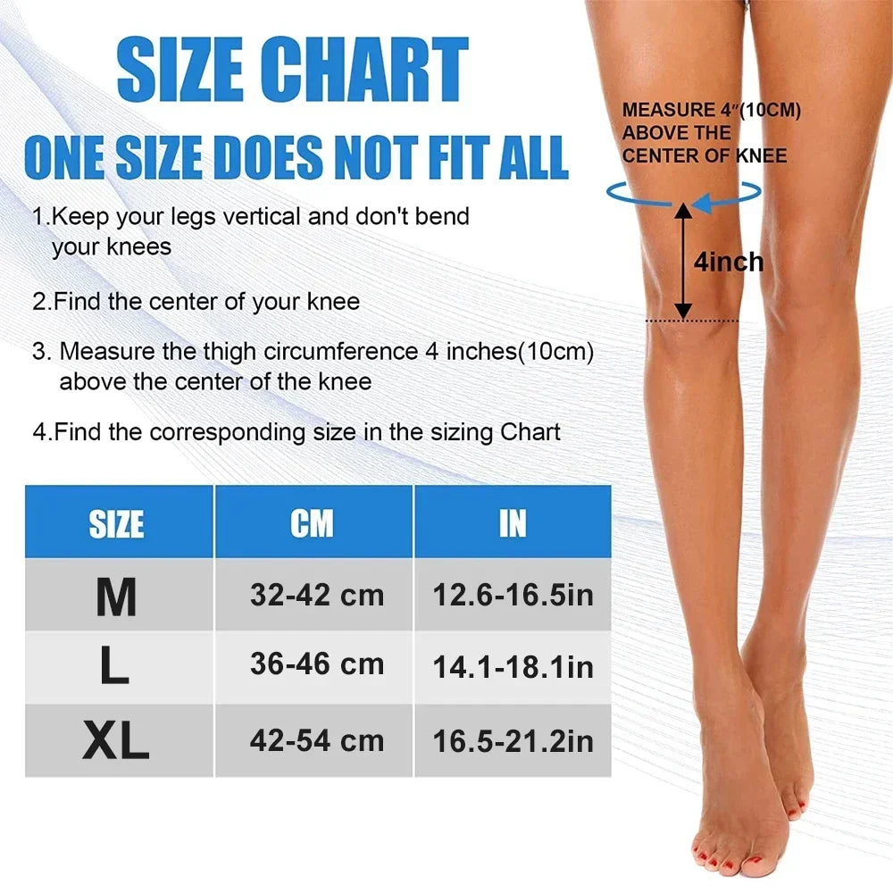 Full-Length Compression Leg Sleeve – Sports Support Sock
