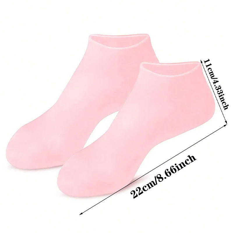Universal Silicone Foot Mask – Moisturizing Foot Care Socks