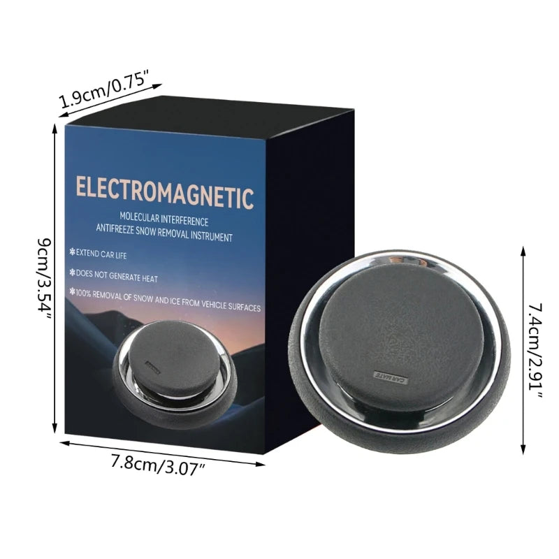 Draagbare elektromagnetische auto-ruitenontdooier