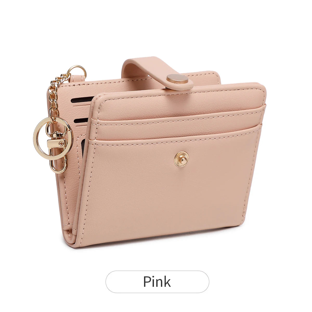 Ultra-Thin RFID Women’s Wallet – Bifold Card Holder