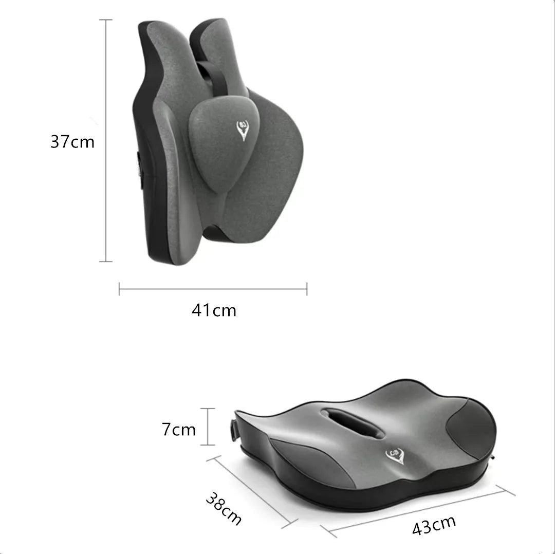Coussin de siège de bureau orthopédique en mousse à mémoire de forme
