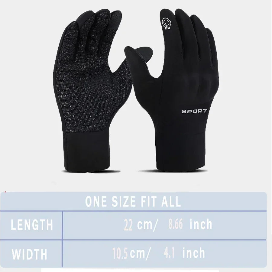 Waterproof Winter Gloves –Thermal Gloves for Cycling & Running