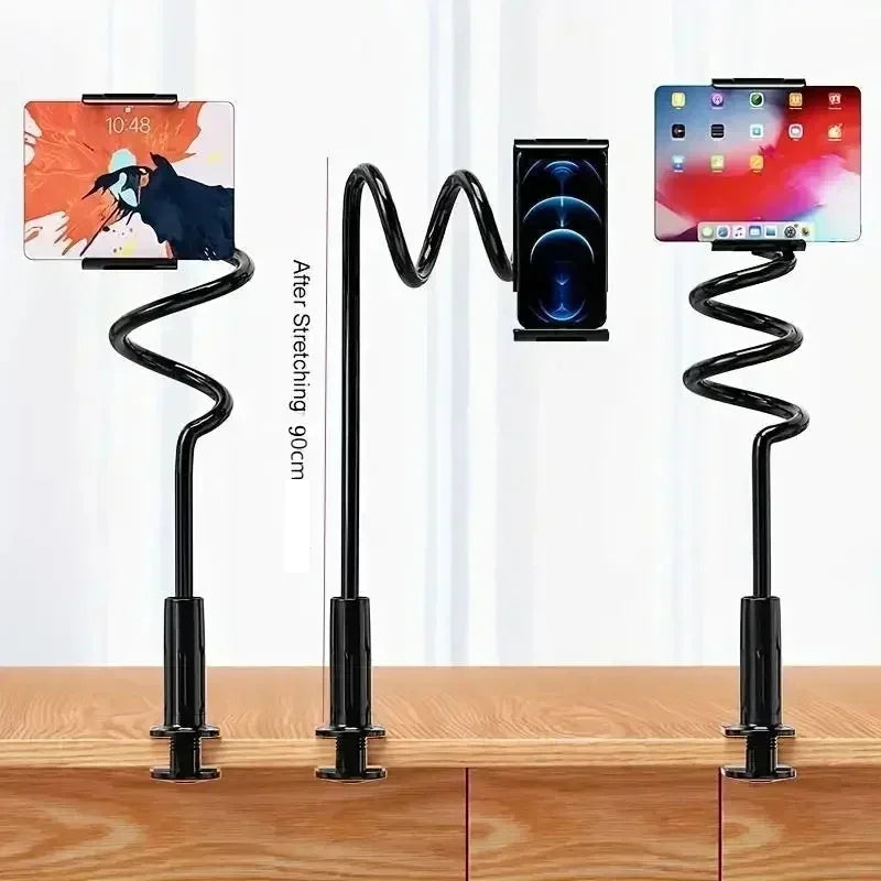 Support réglable pour téléphone et tablette de 70 cm – Support de bureau pliable