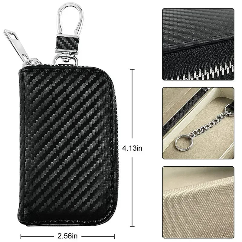 Pochette Faraday antivol RFID pour clés de voiture