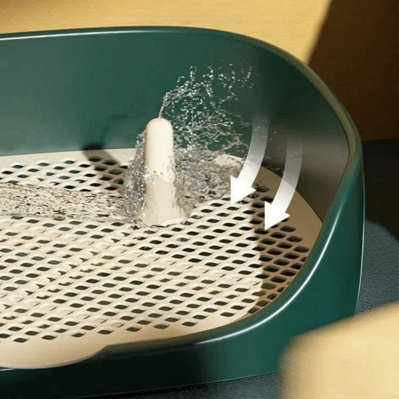 Portable Dog & Puppy Potty – Splash-Proof Pet Training Toilet