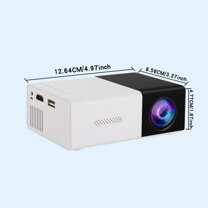 Écran de projection HD portable – Visionnage compact sur téléphone mobile