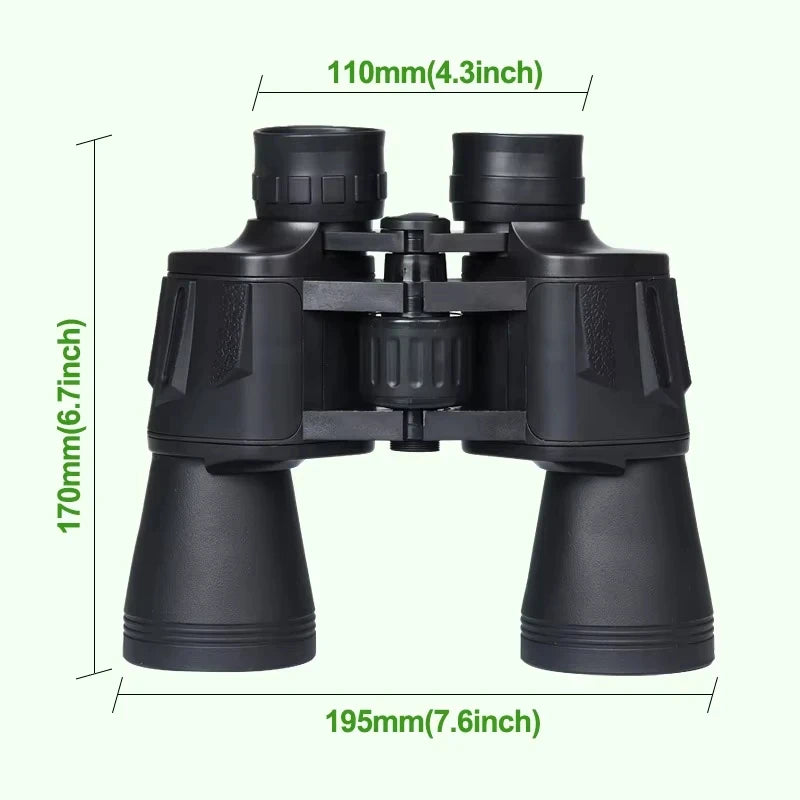 20x50 High-Power Binoculars – HD Long-Range Optics