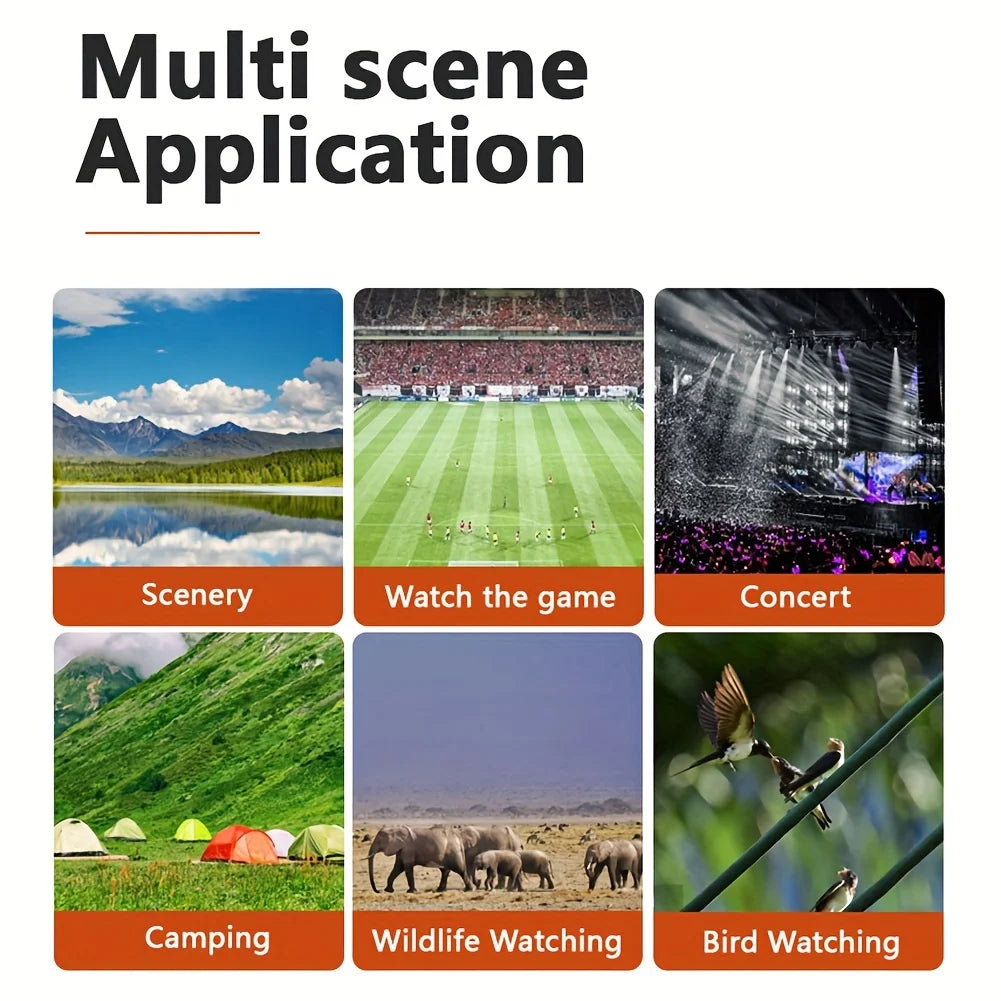 Jumelles vidéo – Caméra HD pour les aventures en plein air