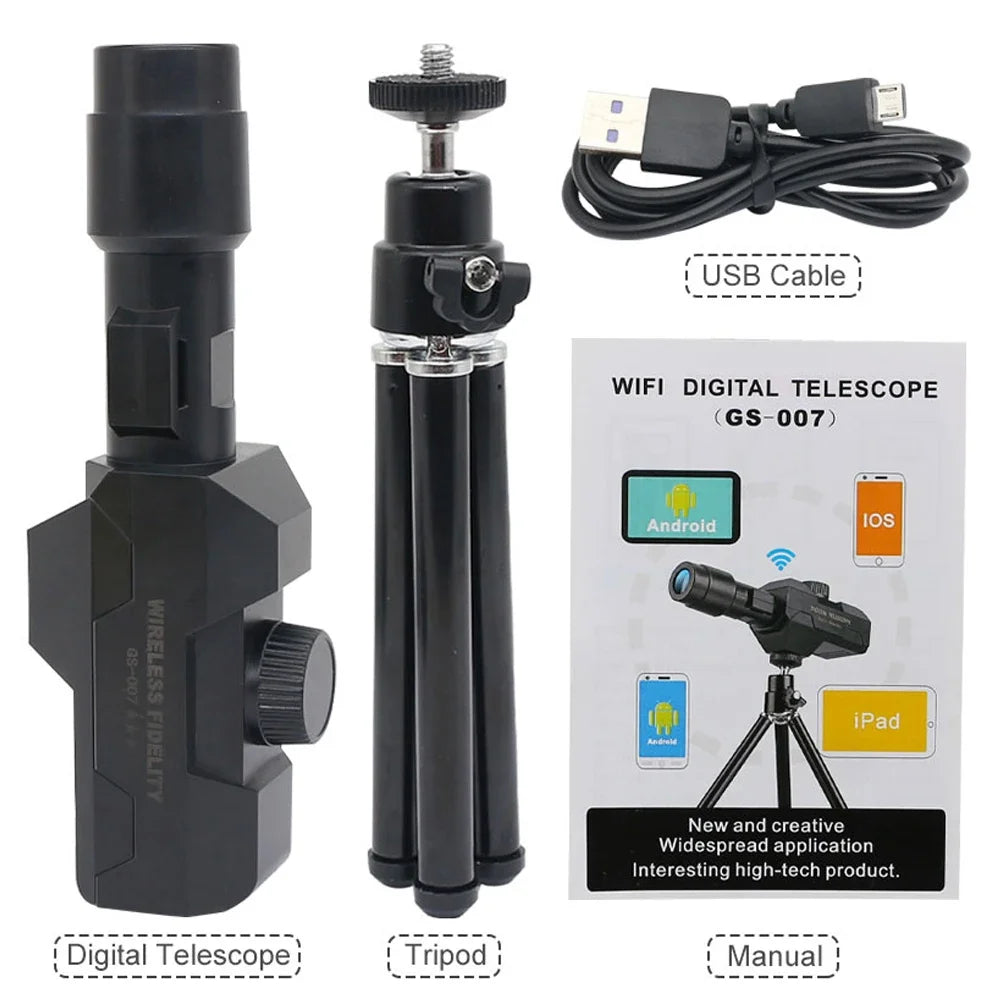 WiFi Digital Telescope 70X – Portable Monocular