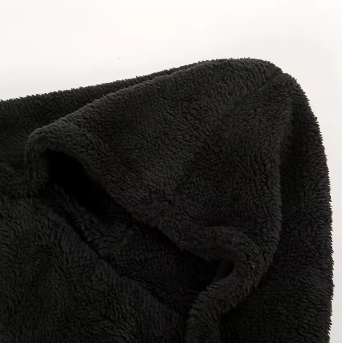 Écharpe d'hiver de luxe pour femme – Douce et moelleuse avec lien en soie