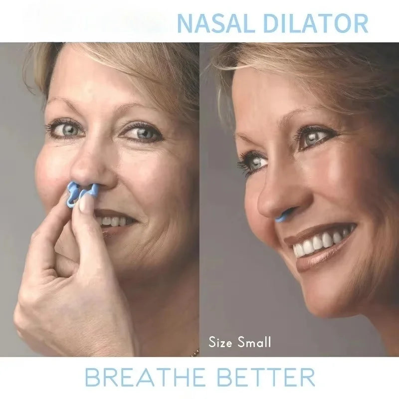 Anti-Snore Nose Clip Set – Soft Silicone for Better Breathing