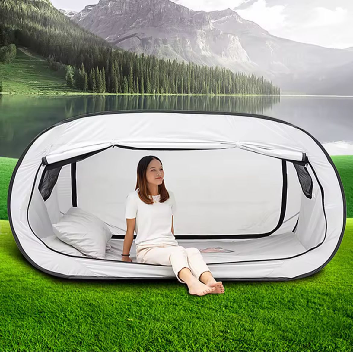 Folding Bed Tent – Pop-Up Sleeping Tent for Kids & Adults