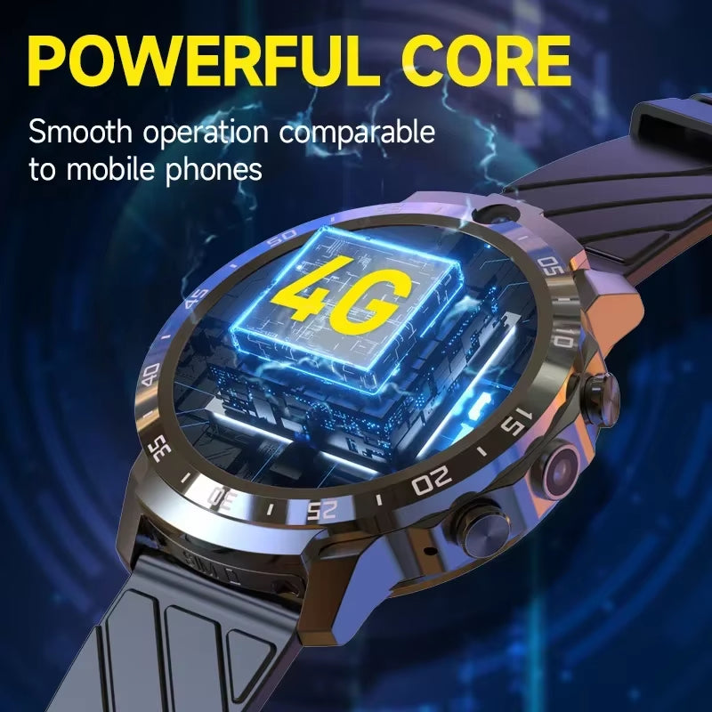 Montre connectée 64 Go – GPS, 4G et double caméra 1,6 pouce