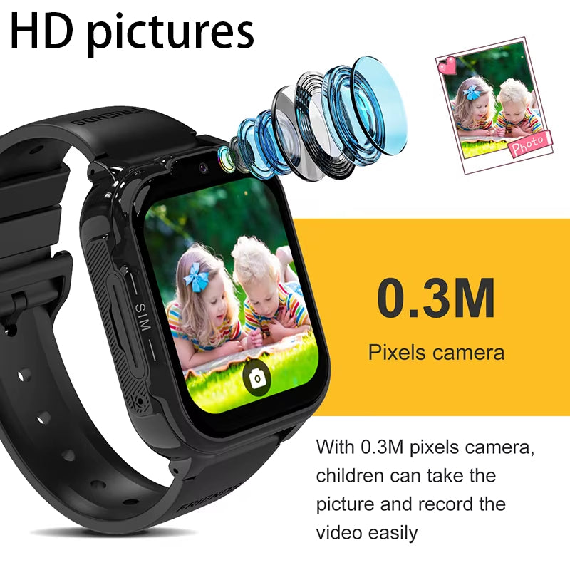 Montre intelligente GPS Kinder – 4G, vidéosurveillance et SOS