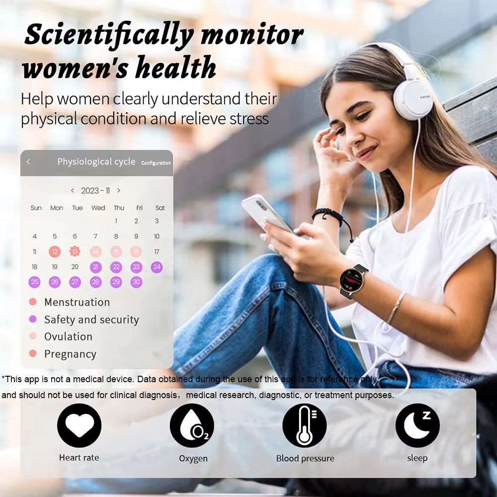 Montre connectée – Bluetooth Bellen, Bloedzuurstof & Sport