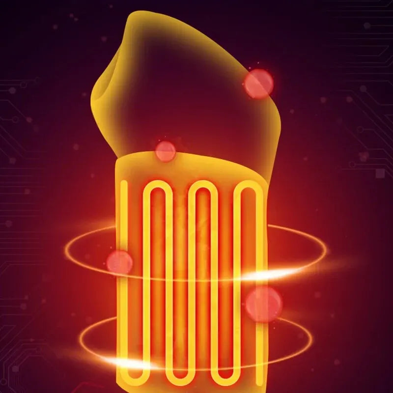 Heated Wrist Brace – Breathable Joint Support & Pain Relief