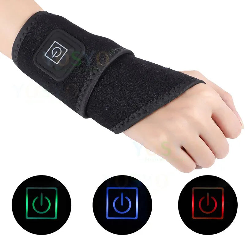 Heated Wrist Brace – Breathable Joint Support & Pain Relief