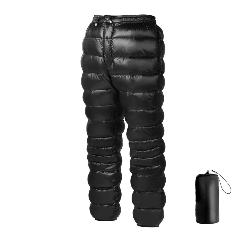 Ultralight Down Pants – Warm, Waterproof Winter Trousers