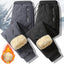 Winter Cotton Wadded Trousers – Warm Fleece-Lined Pants
