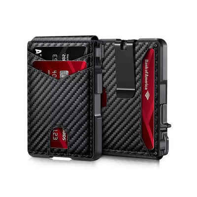 Business Wallet – Minimalist PU Leather with Multiple Slots