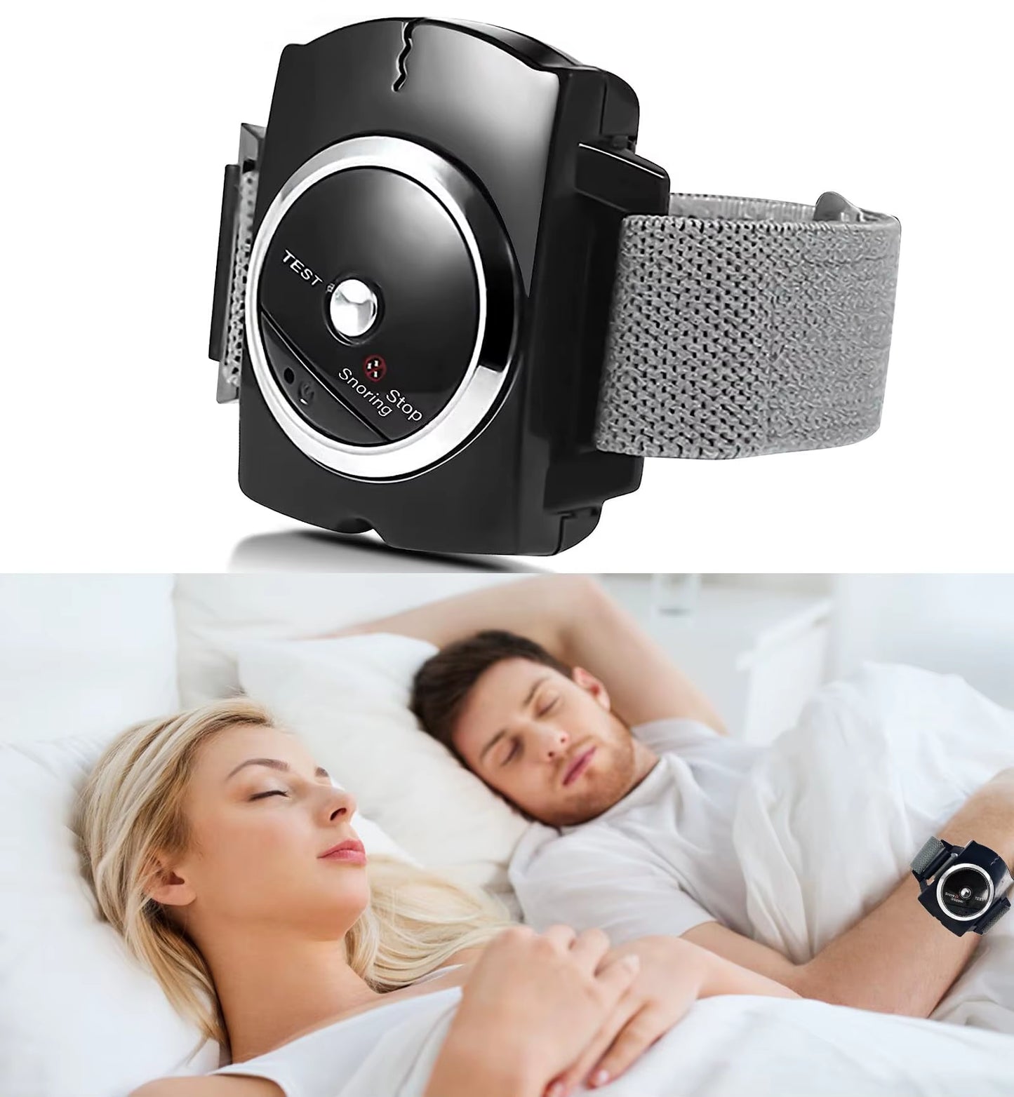 Anti-Snoring Wristband – Smart Electronic Sleep Guard