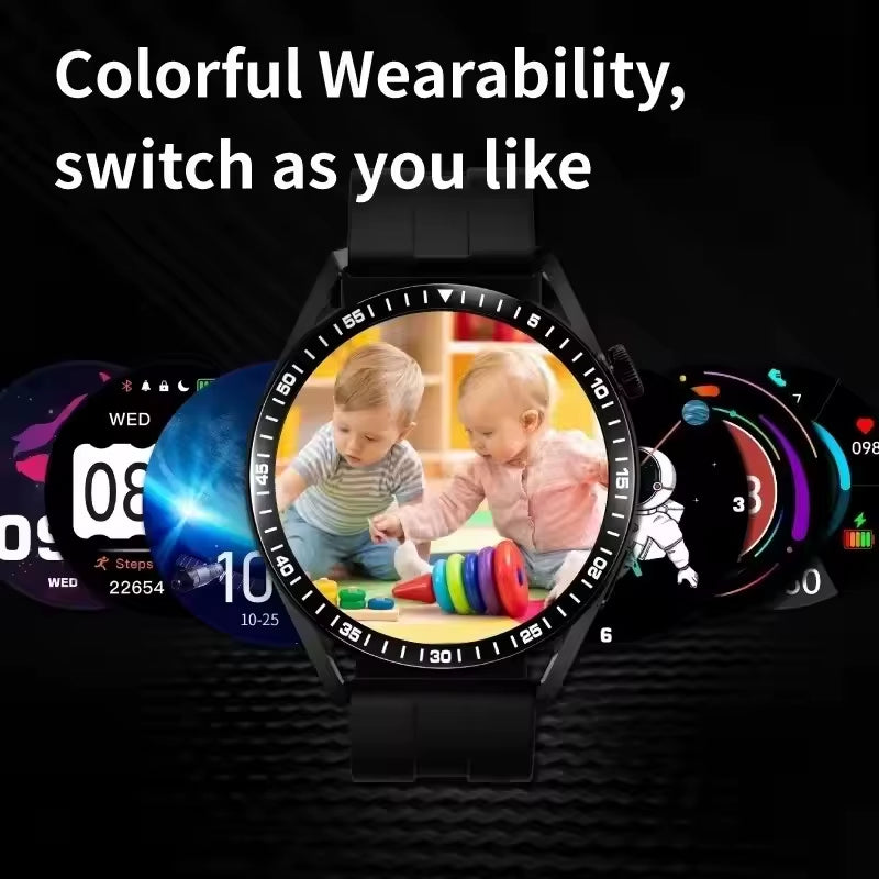 Slimme Smartwatch – AMOLED Scherm, Bluetooth Bellen