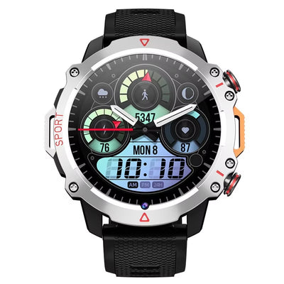 Luxe Ronde Smartwatch – Hartslag, GPS & SIM Optie