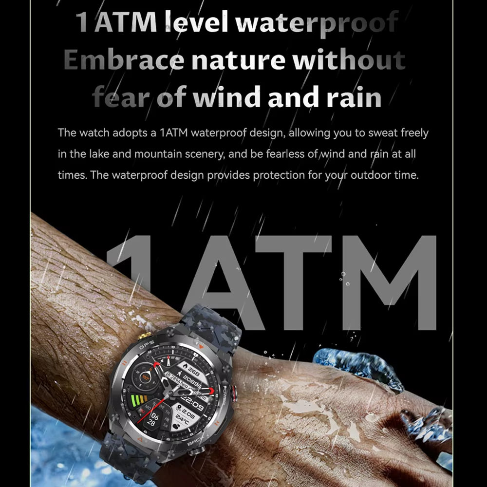 Montre connectée GPS – IP68, Hartslag et suivi d'activité physique