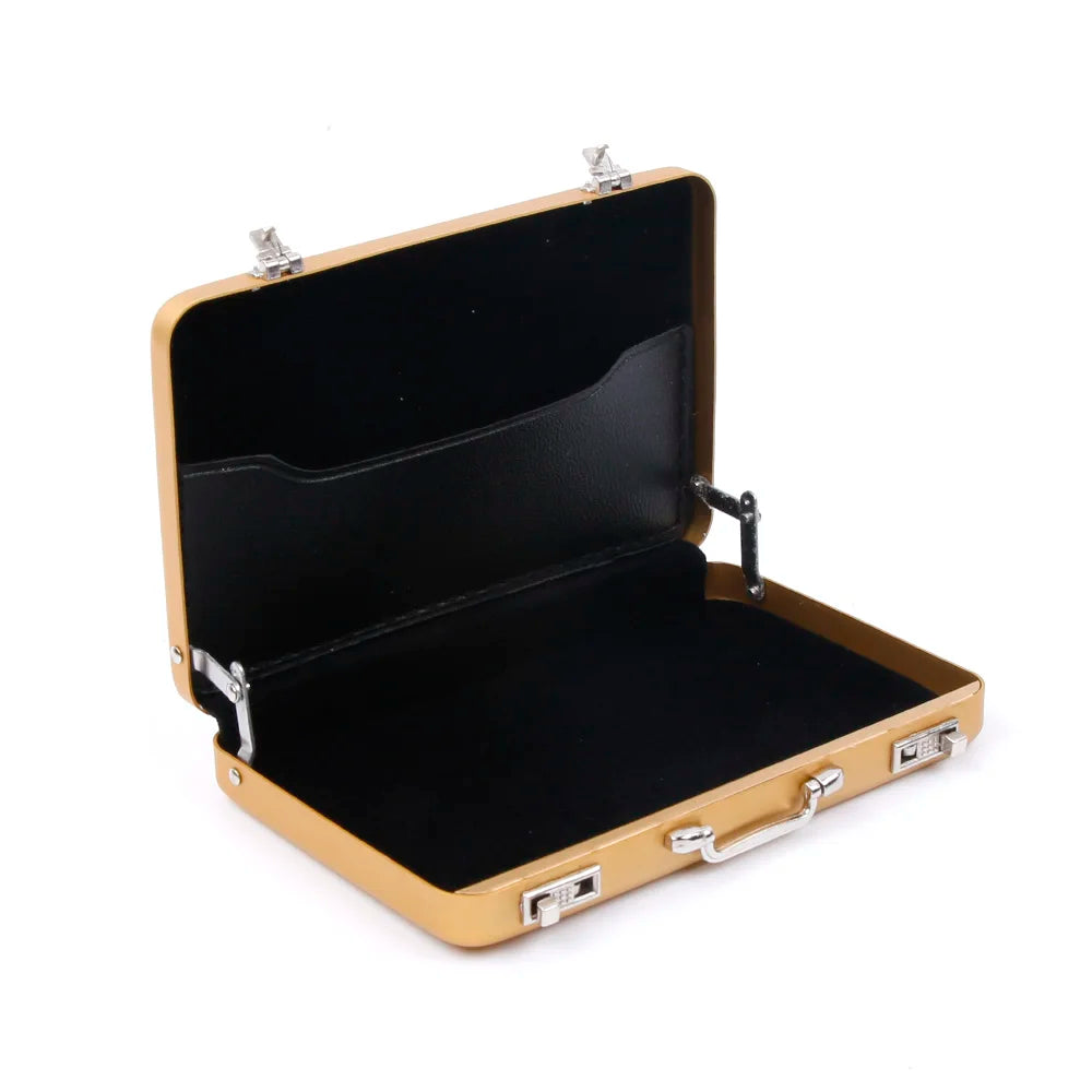 Aluminum Credit Card & ID Holder with Secure Closure