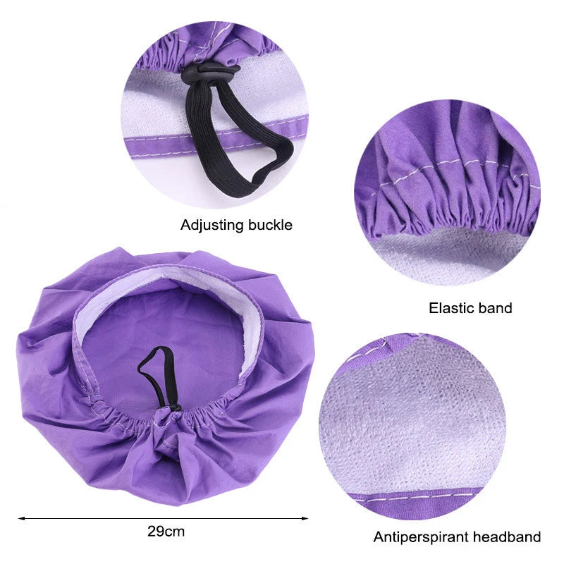 Printed Cotton Scrub Cap – Dust-Resistant Chef & Work Hat