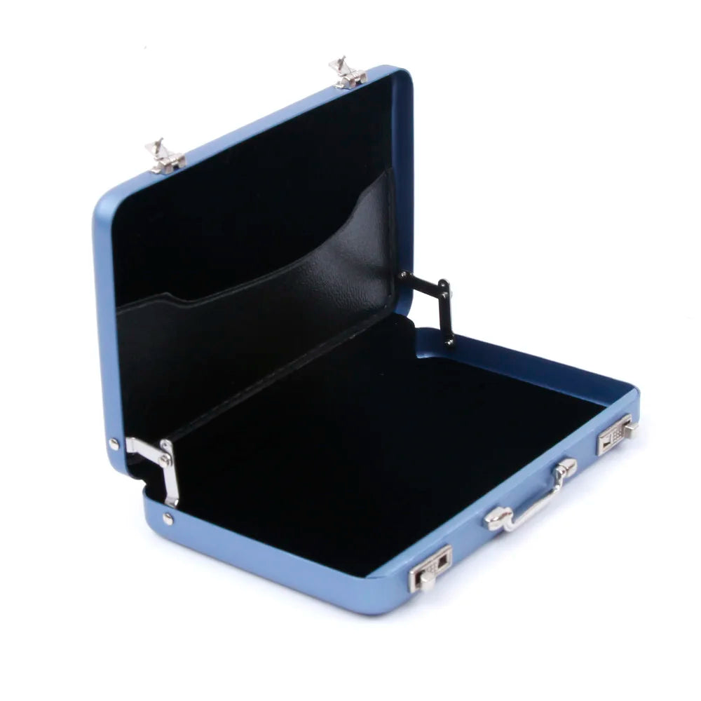 Aluminum Credit Card & ID Holder with Secure Closure