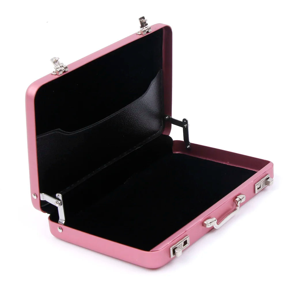 Aluminum Credit Card & ID Holder with Secure Closure