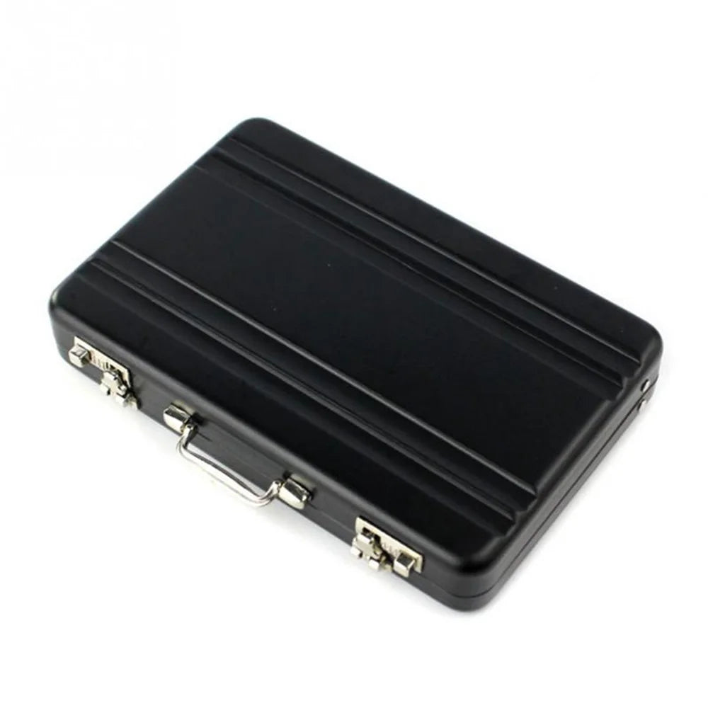 Aluminum Credit Card & ID Holder with Secure Closure