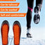 Electric Heated Insoles USB Rechargeable Foot Warmers