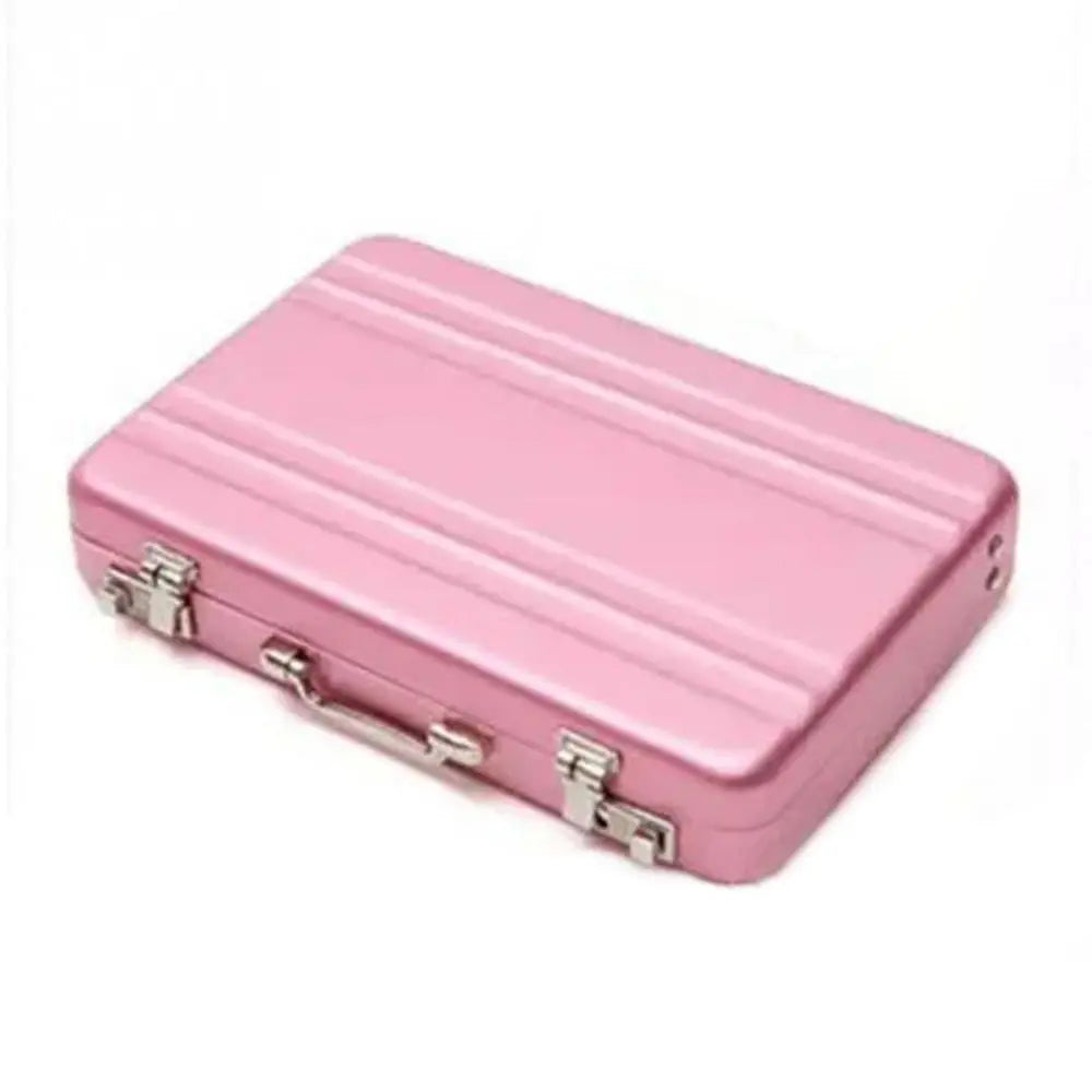 Aluminum Credit Card & ID Holder with Secure Closure