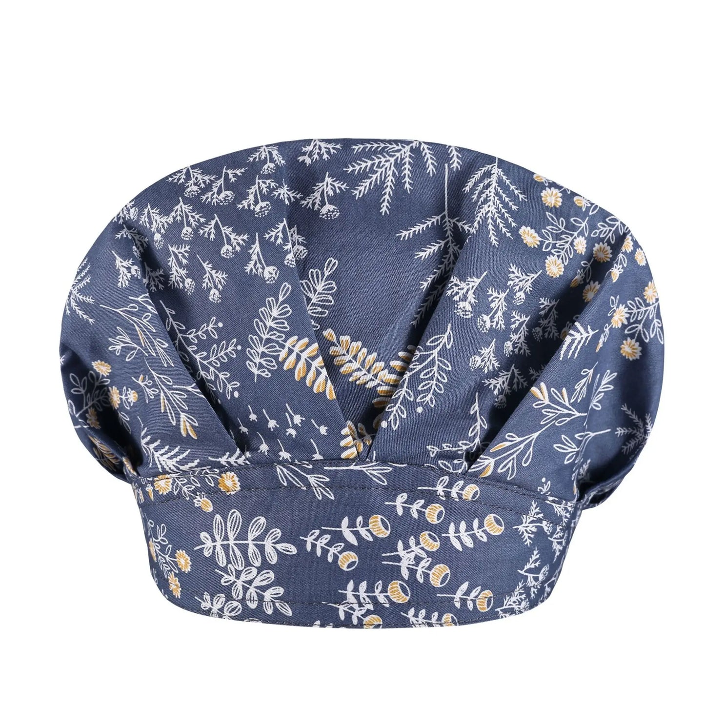 Printed Cotton Scrub Cap – Dust-Resistant Chef & Work Hat