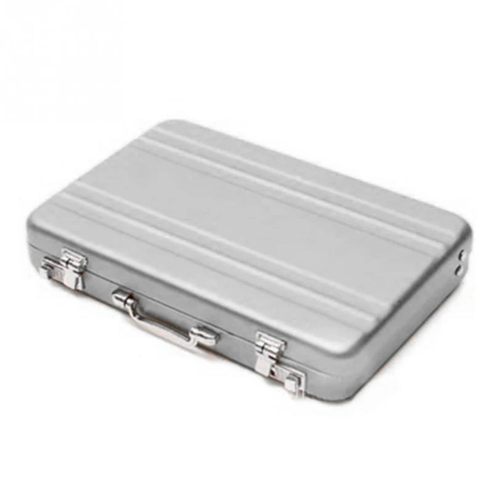 Aluminum Credit Card & ID Holder with Secure Closure