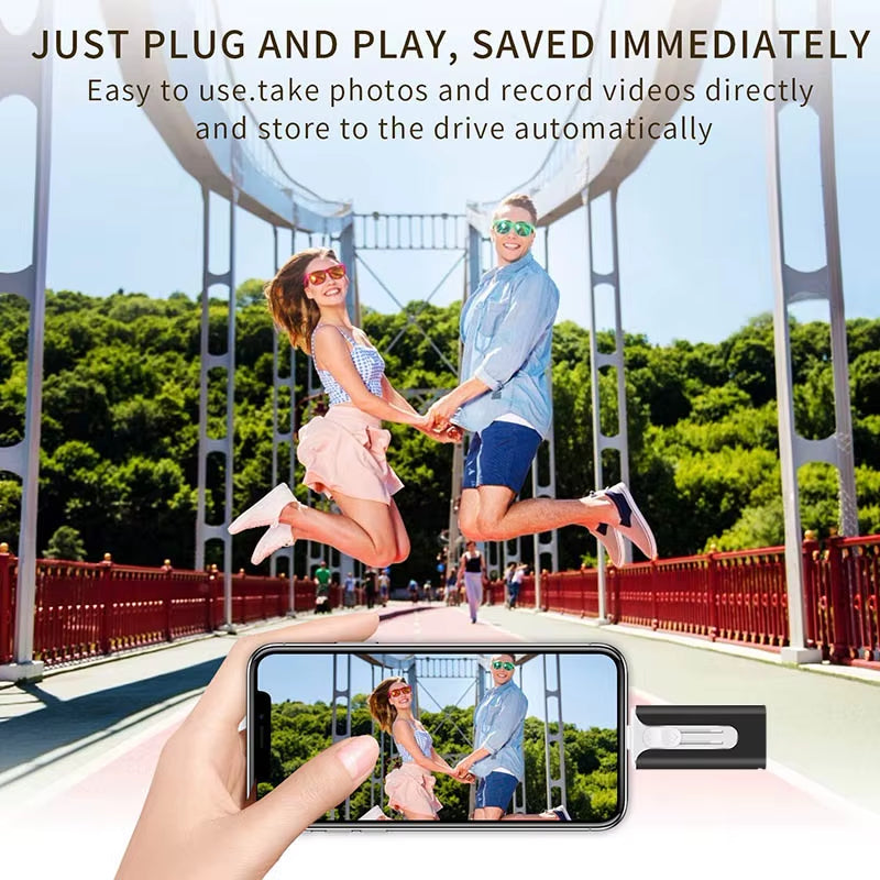 OTG USB Flash Drive – 4-in-1 High-Speed Storage for Devices