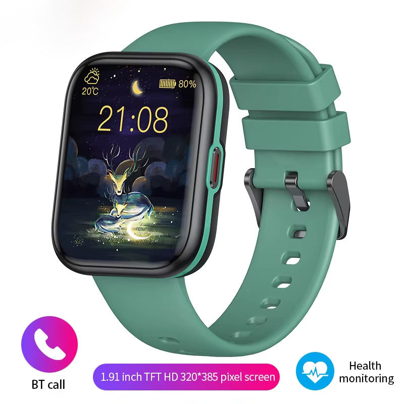 NFC Smartwatch – Spraakassistent, Bluetooth Bellen & Sport