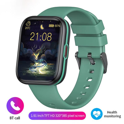 NFC Smartwatch – Spraakassistent, Bluetooth Bellen & Sport