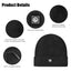 Electric Heated Beanie Hat – Warm Fleece Cap
