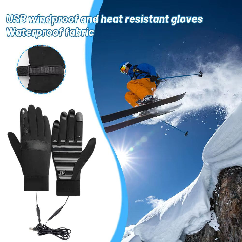 USB Thermal Gloves – Heated Touchscreen Gloves