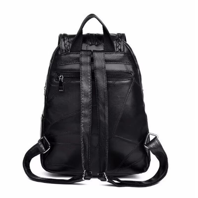 PU Leather Backpack – Fashion Travel Shoulder Bag