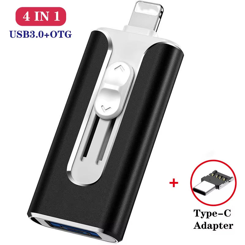 Clé USB OTG – Stockage haute vitesse 4 en 1 pour appareils