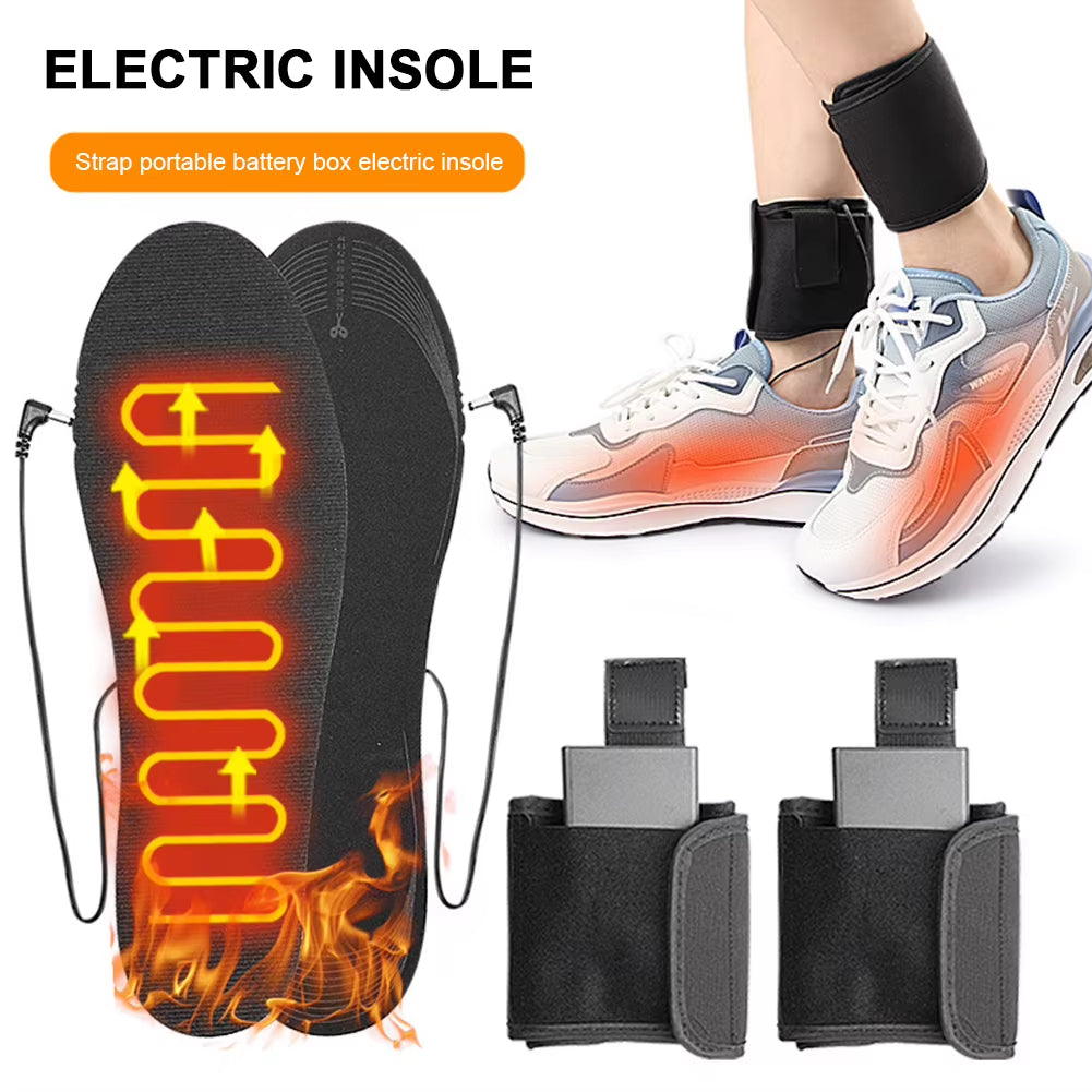 Electric Heated Insoles USB Rechargeable Foot Warmers