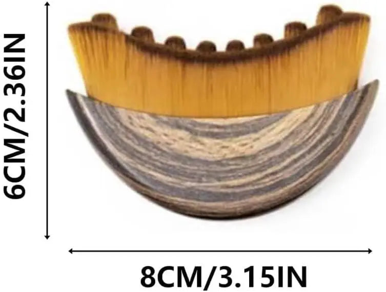 Lymphatic Drainage Facial Brush - Dry Brush for Jawline & Contours