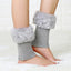 Turn-Over Fur Boot Cuffs – Warm Leg Warmers & Foot Covers
