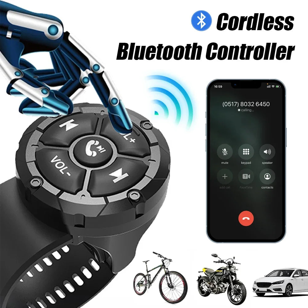 Télécommande Bluetooth 5.3 sans fil pour les cavaliers