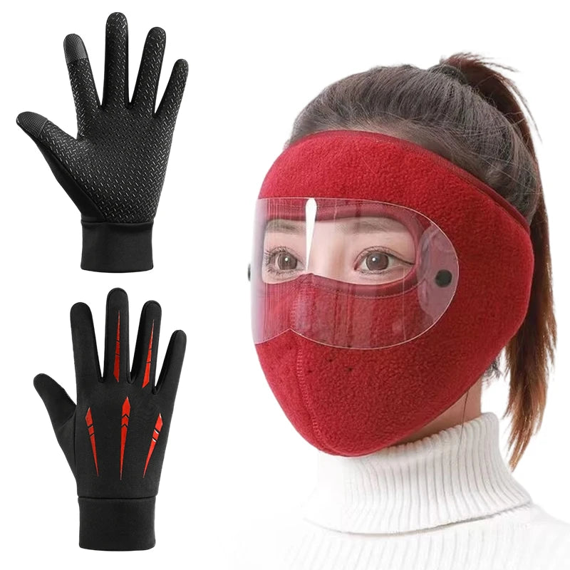 Full Face Winter Mask – Anti-Fog Eye Shield & Windproof
