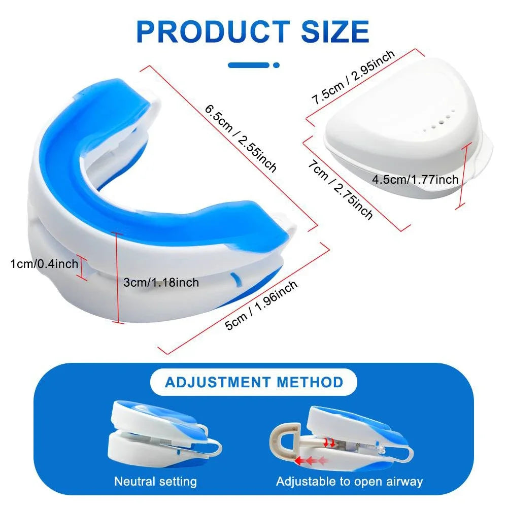 Anti-Snoring Mouthpiece – Adjustable Night Guard